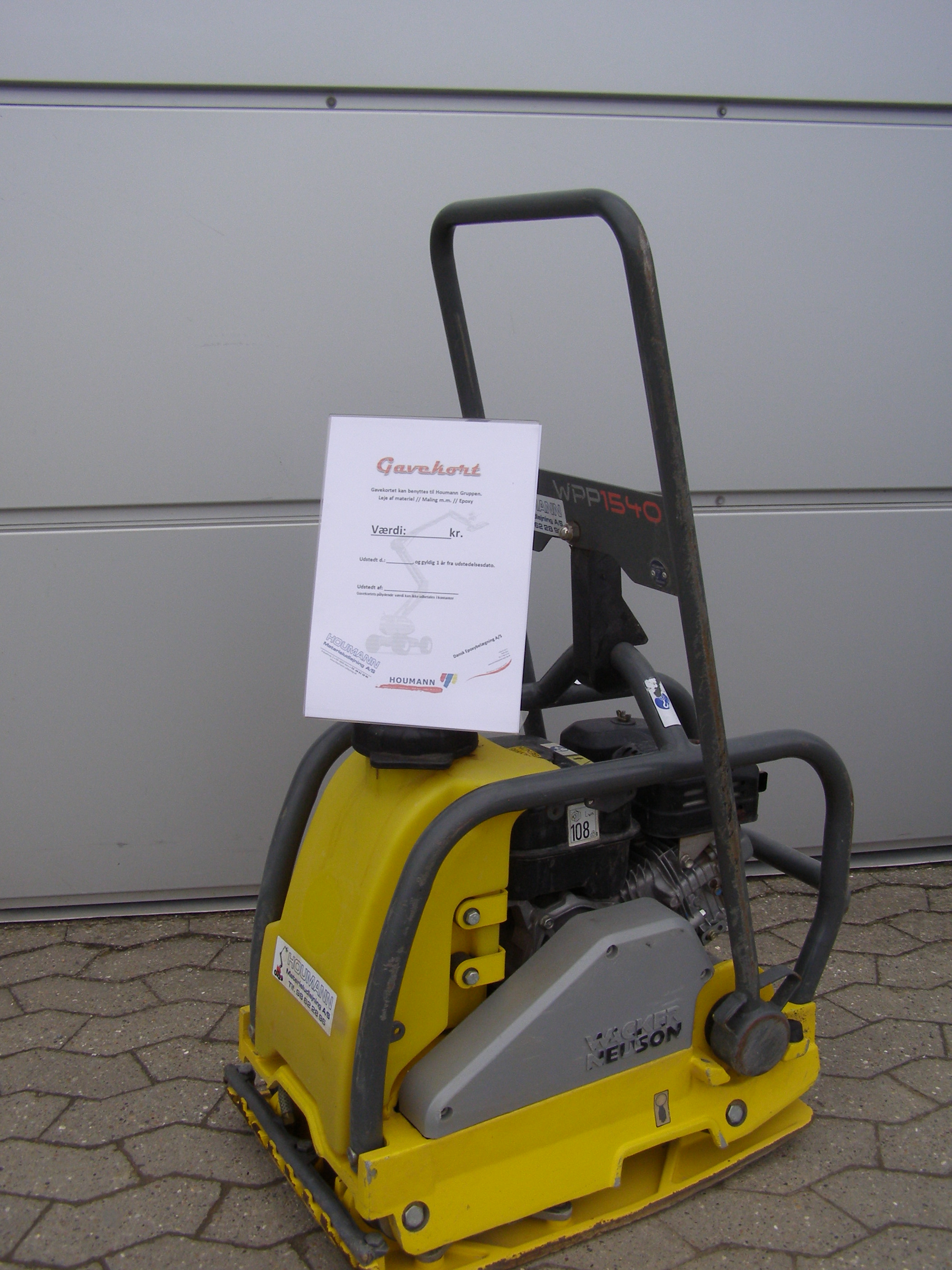 Wacker Pladevibrator 85 kg