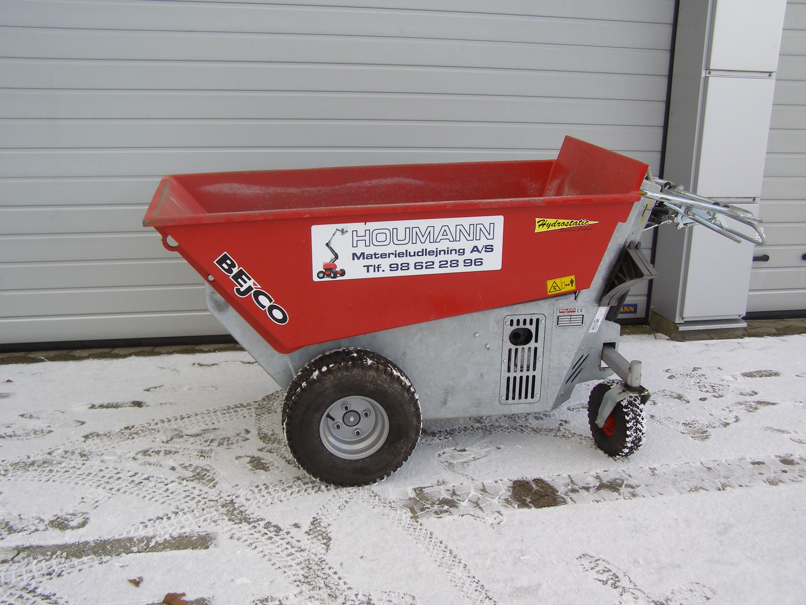 Bejco Benzin-motorbør 1100 kg. - Tilbud