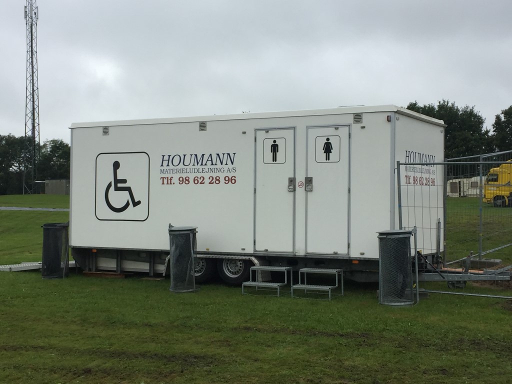 Handicap toiletvogn Herre/Dame