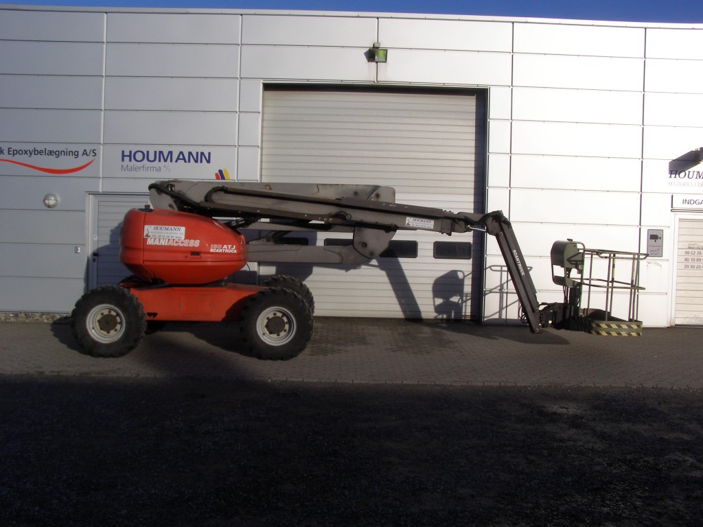 Bomlift 18 m Diesel 4WD knækarm